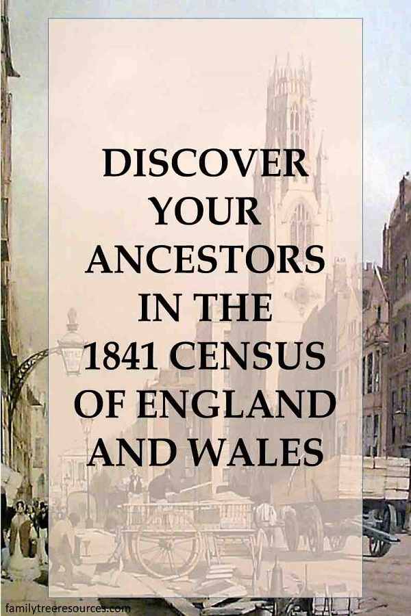 Discover your ancestors in the 1841 Census of England and Wales