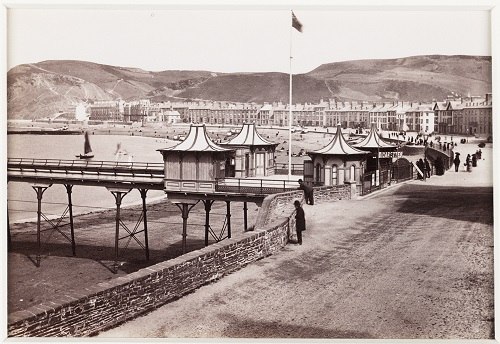 Aberystwyth, c. 1880. Creator: Francis Bedford 1816-1894. National Media Museum Collection