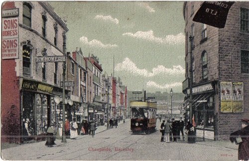 Cheapside, Barnsley: c. 1904