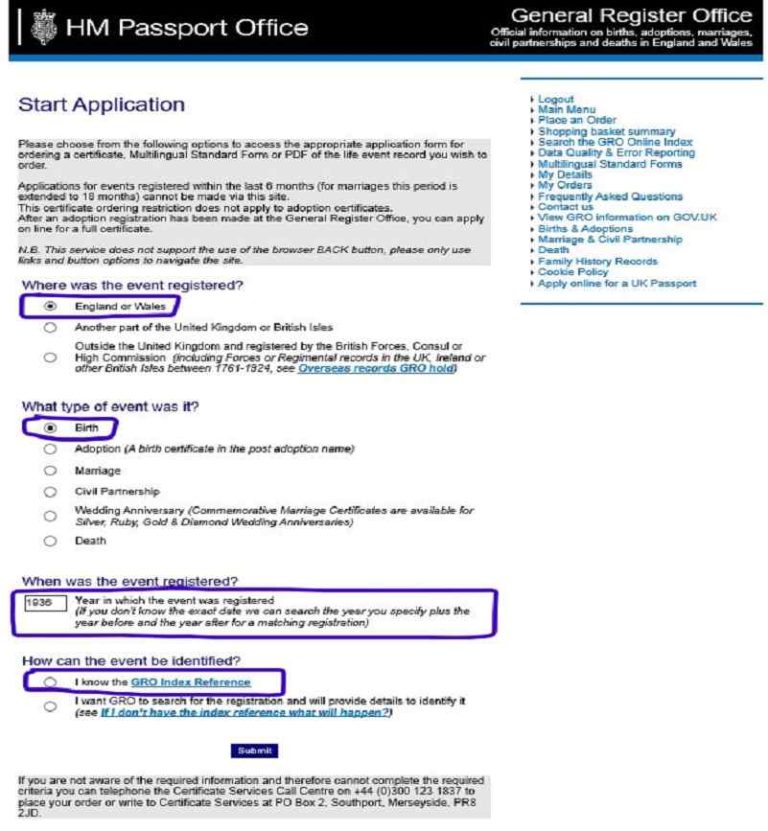 Family Tree Guide to a Birth Certificate in England and Wales Family