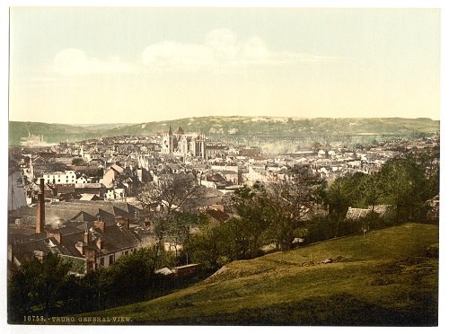 General View of Truro, c. 1890-1900: Photocrom Print Collection