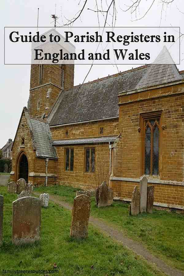 Guide to Parish Registers in England and Wales