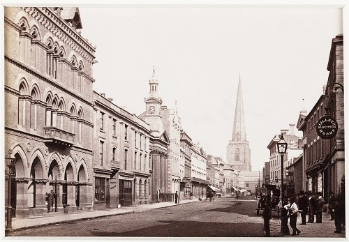 Hereford Broad Street and Free Library c. 1880