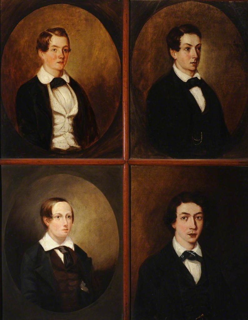 Four Pupils of the Prestalozzian School - National Trust