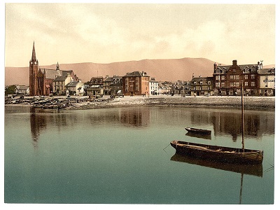 Largs, Scotland. c. 1890-1900. Photochrom Print