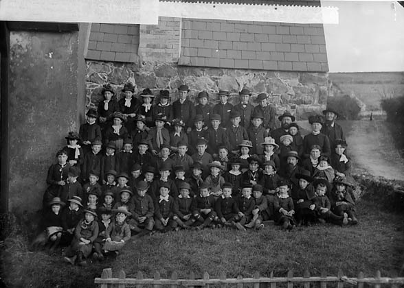 Llangwnnadl School Pupils 1886