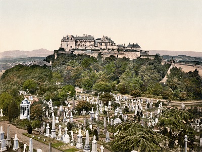 Stirling Castle. Photochrom Print