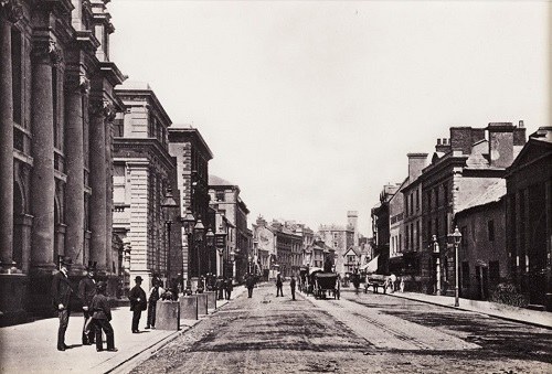 The High Street, Cardiff. c. 1880: Francis Bedford 1816-1894