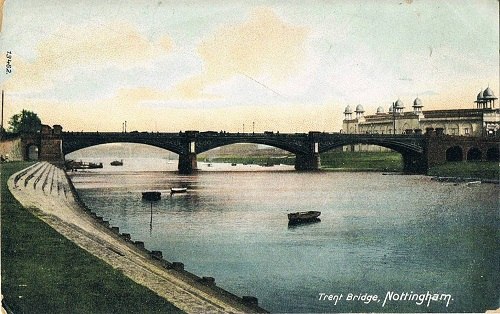 Trent Bridge, Nottingham. c. 1900-1914