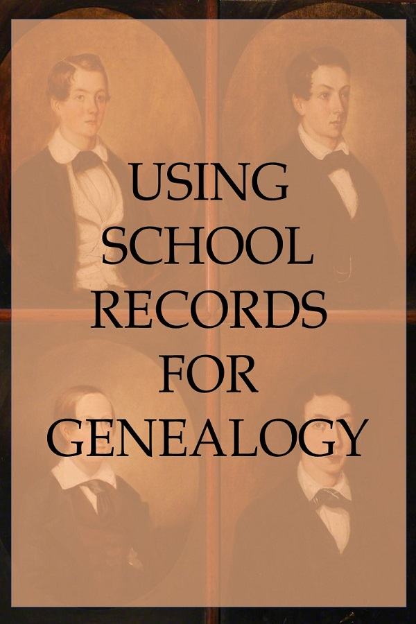 Using school records for genealogy