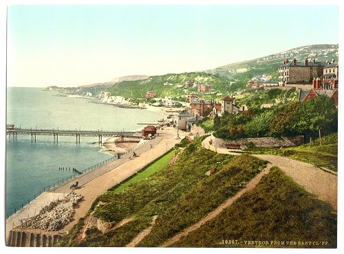Ventnor, Isle of Wight. c. 1890-1900. Photocrom Print Collection