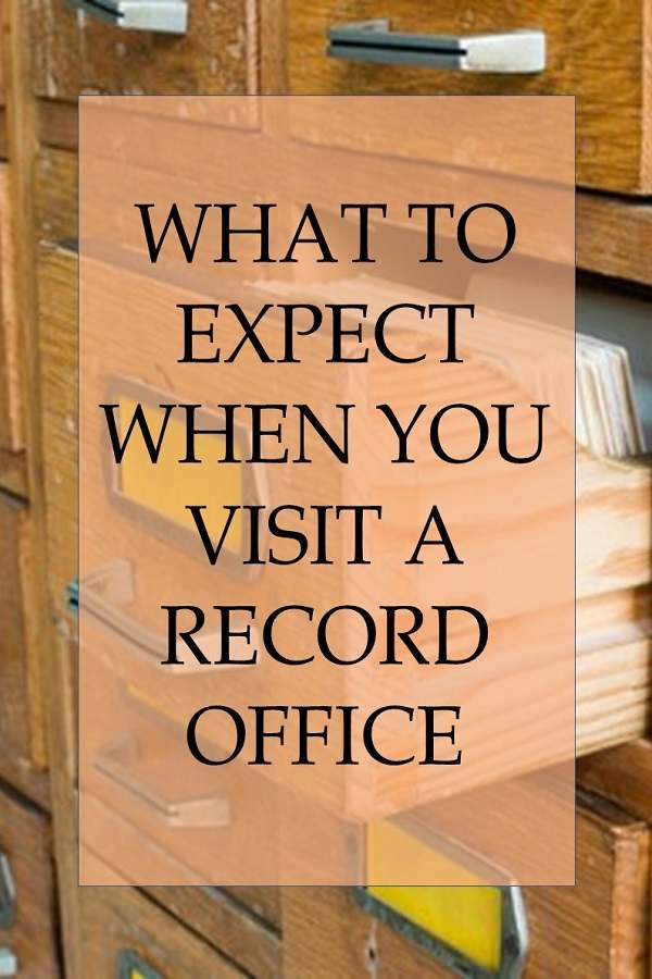 What to expect when you visit a record office
