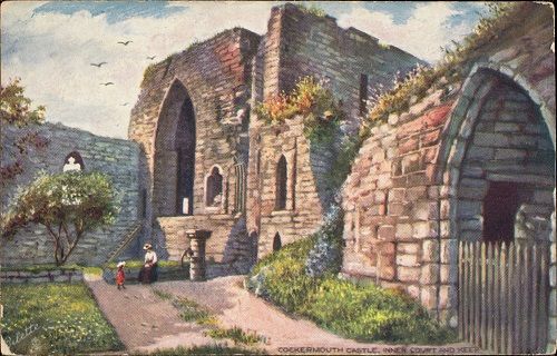 Cockermouth Castle, Cockermouth. c. 1903-1919. Raphael Tuck and Sons Postcards. The Newberry