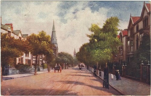 Walter Road, Swansea. c. 1904. Raphael Tuck and Sons Postcards. The Newberry