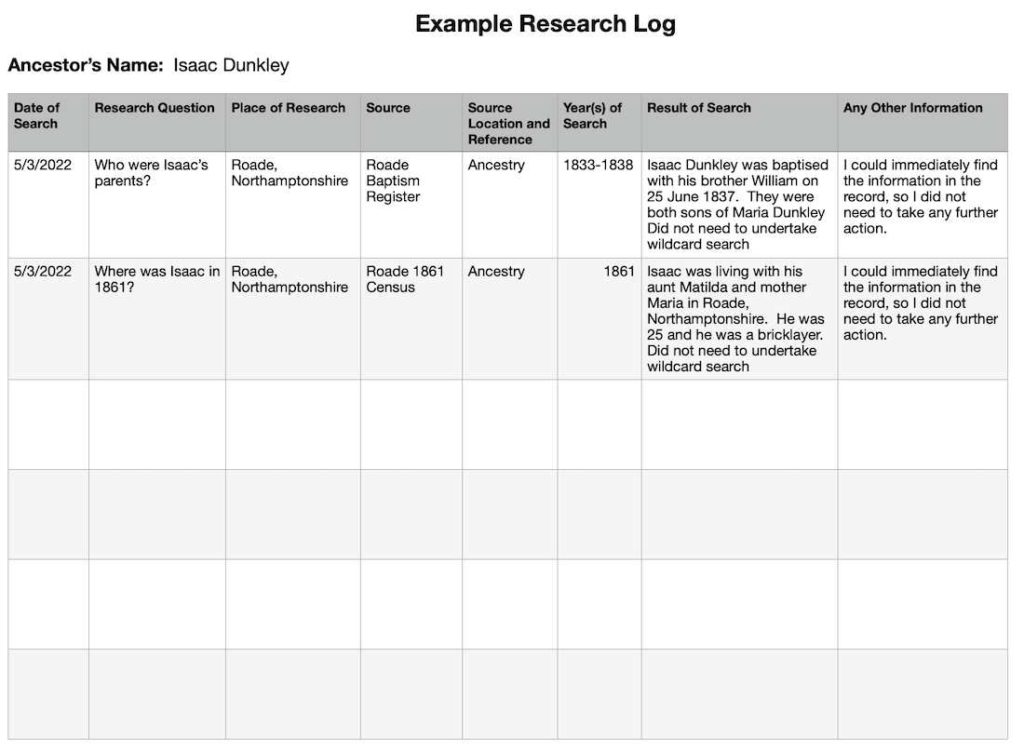 Generations Genealogy log book: Track and Record Your Research